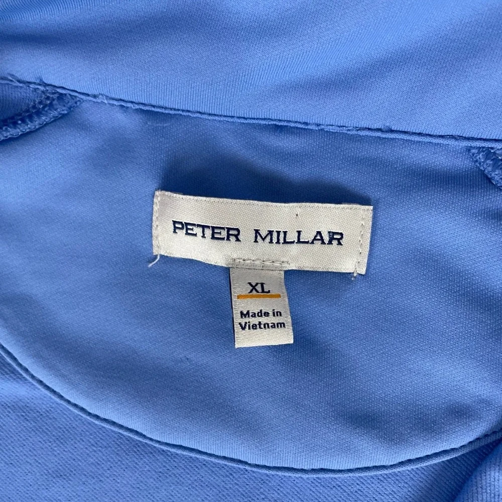Peter Millar 1/4 Zip Pullover Mens Extra Large Camo Gradient Golf Performance